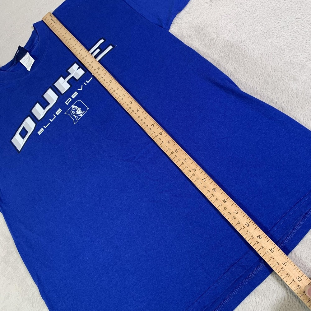 Vintage Duke Blue Devils Shirt Mens Large Blue NCAA Basketball AS Sports 2000s - Picture 6 of 8